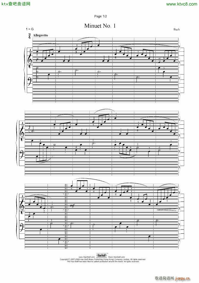 С Minuet V(V)1