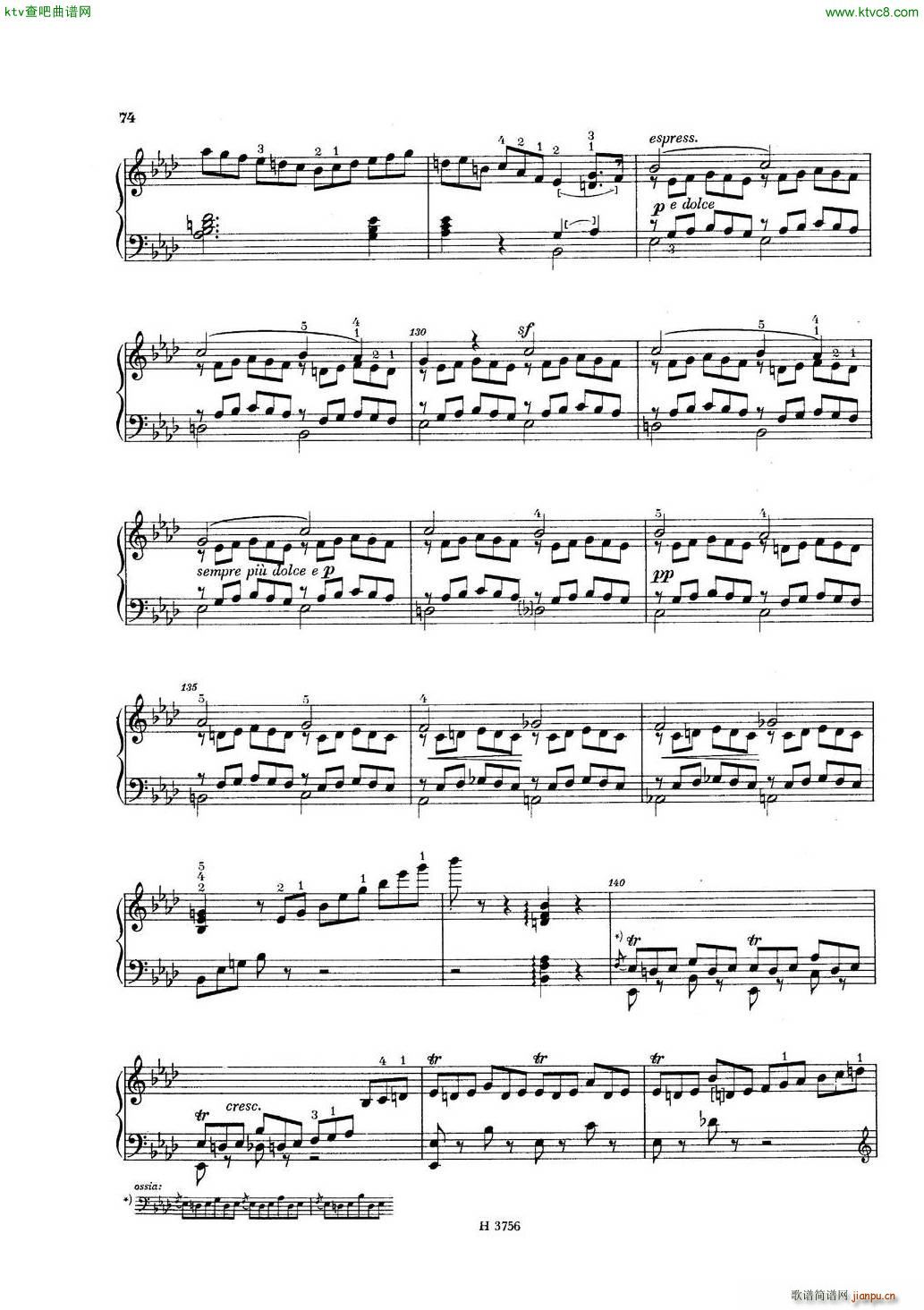 Dussek Sonate No26 op70 Retour a Paris(V)34
