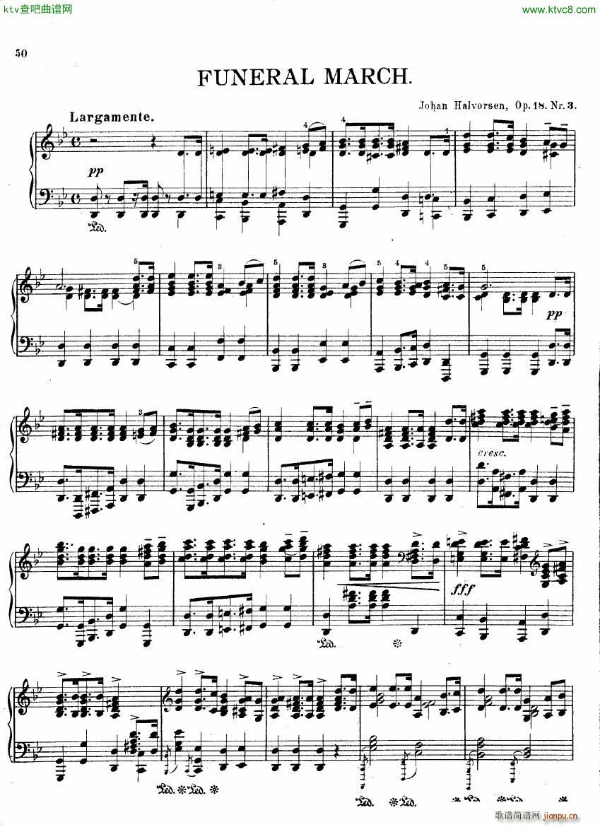 Halvorsen Funeral March op 18 nr 3(V)1
