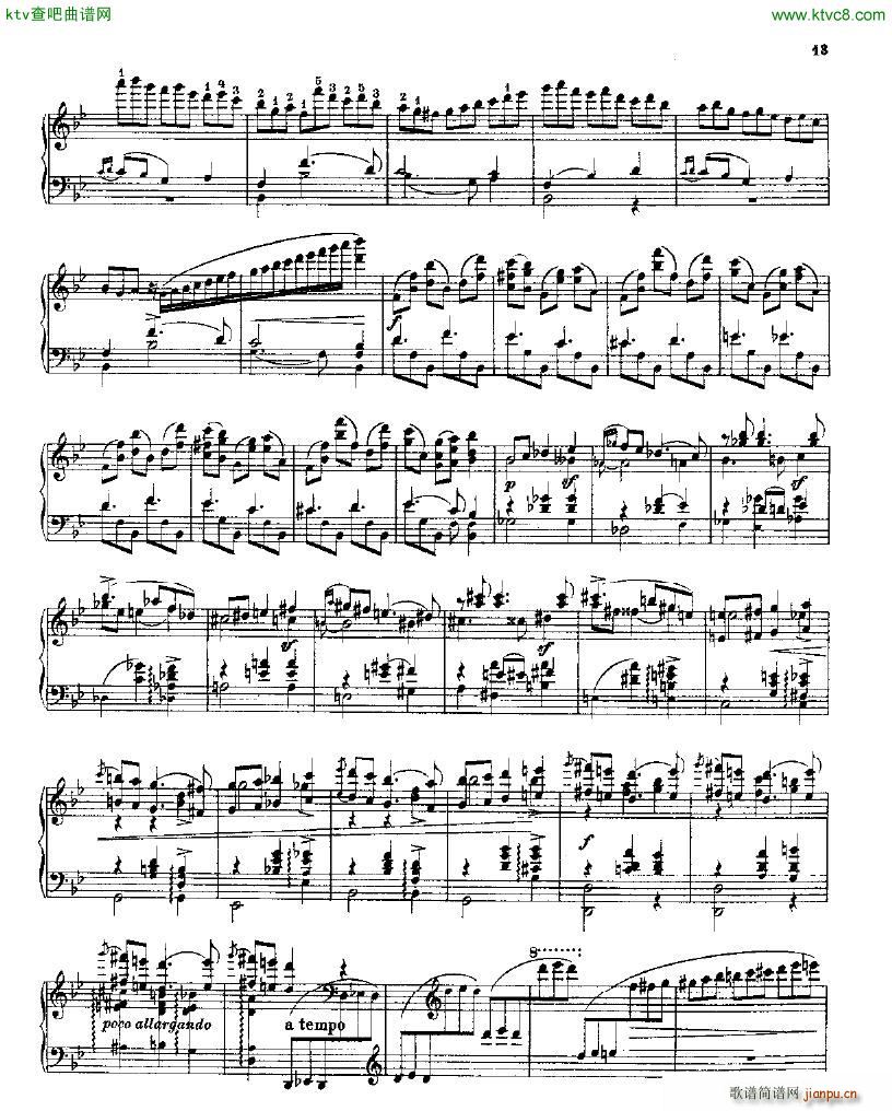 Balakirev Piano Sonata In B Flat Minor(V)12