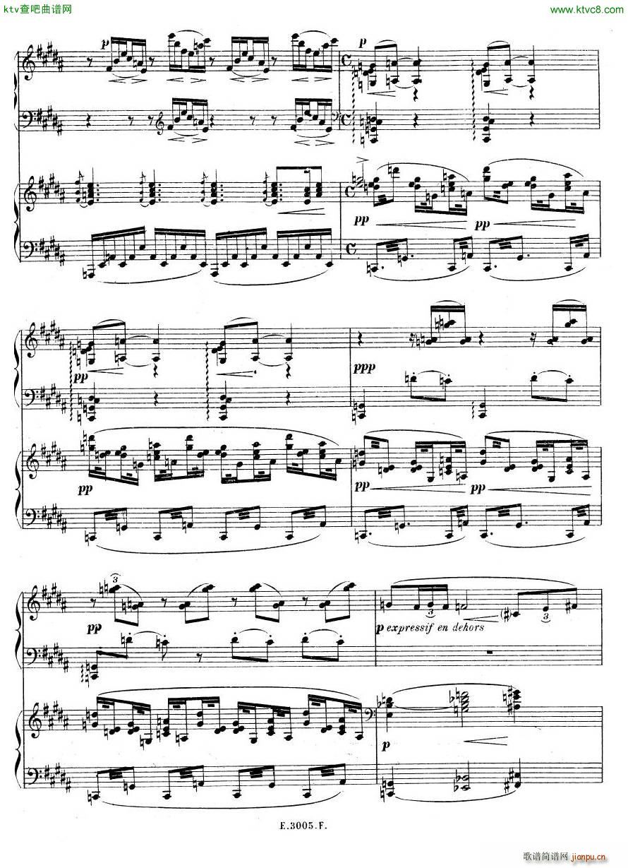 Debussy Ravel 3 Nocturnes 2pno(V)33