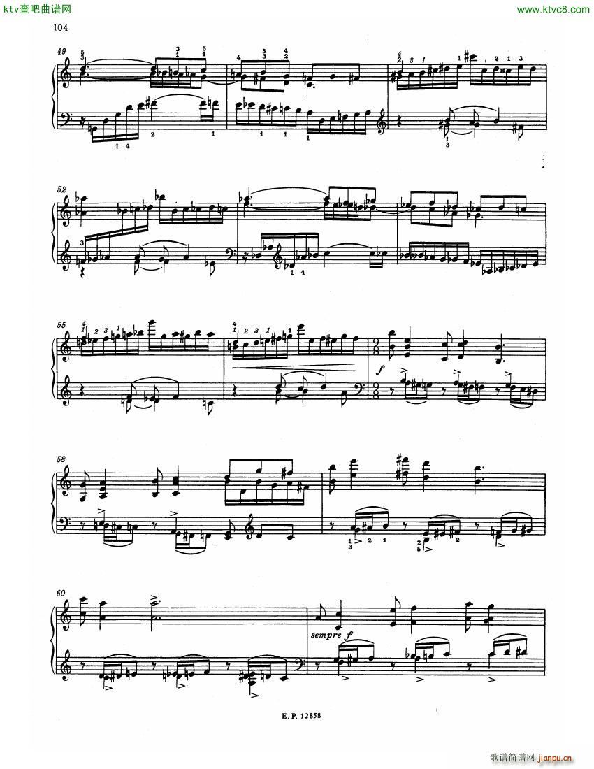 Faure 13 Barcarolle (V)45