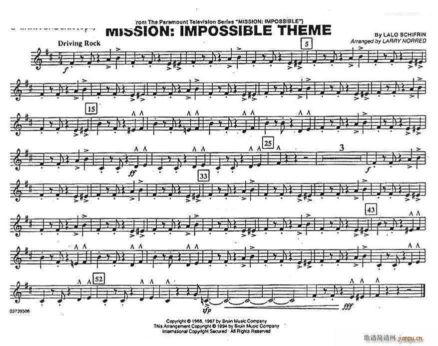 MISSION IMPOSSIBLE THEME ϵ_˹(ʮּ)1