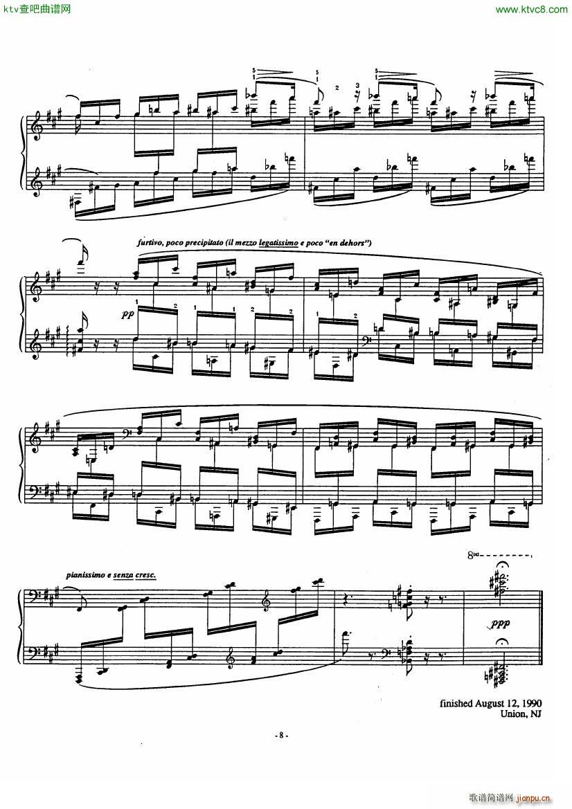 Etude No 10 D aprs Chopin(V)8