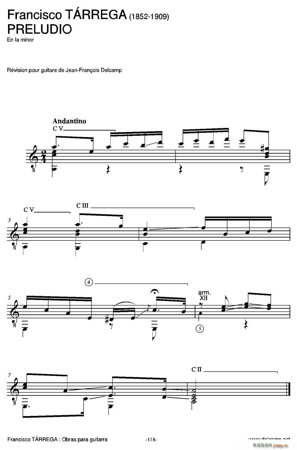 PRELUDIO En la minor ŵ伪(V)1