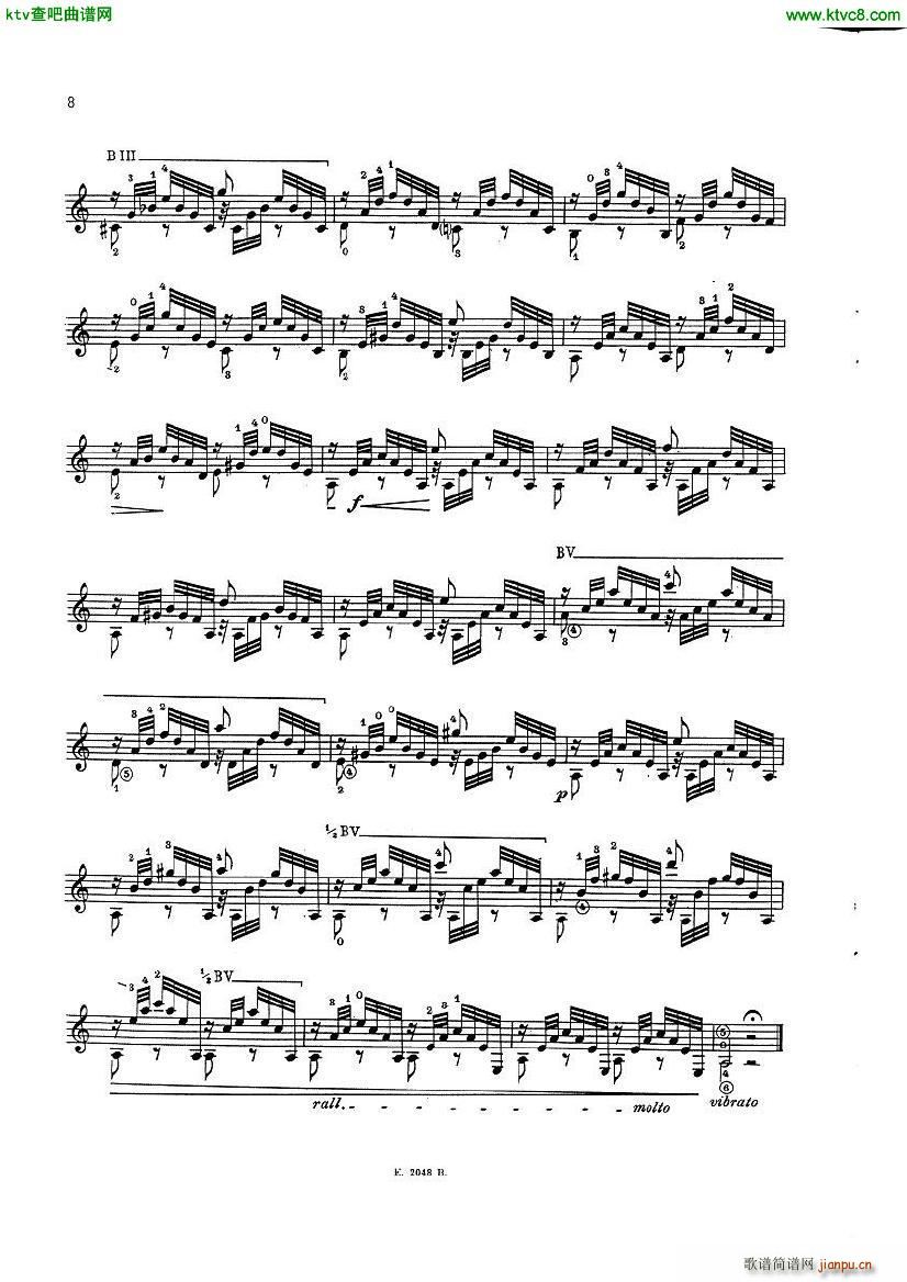 Mauro Giuliani 6 Preludi op 83(V)7