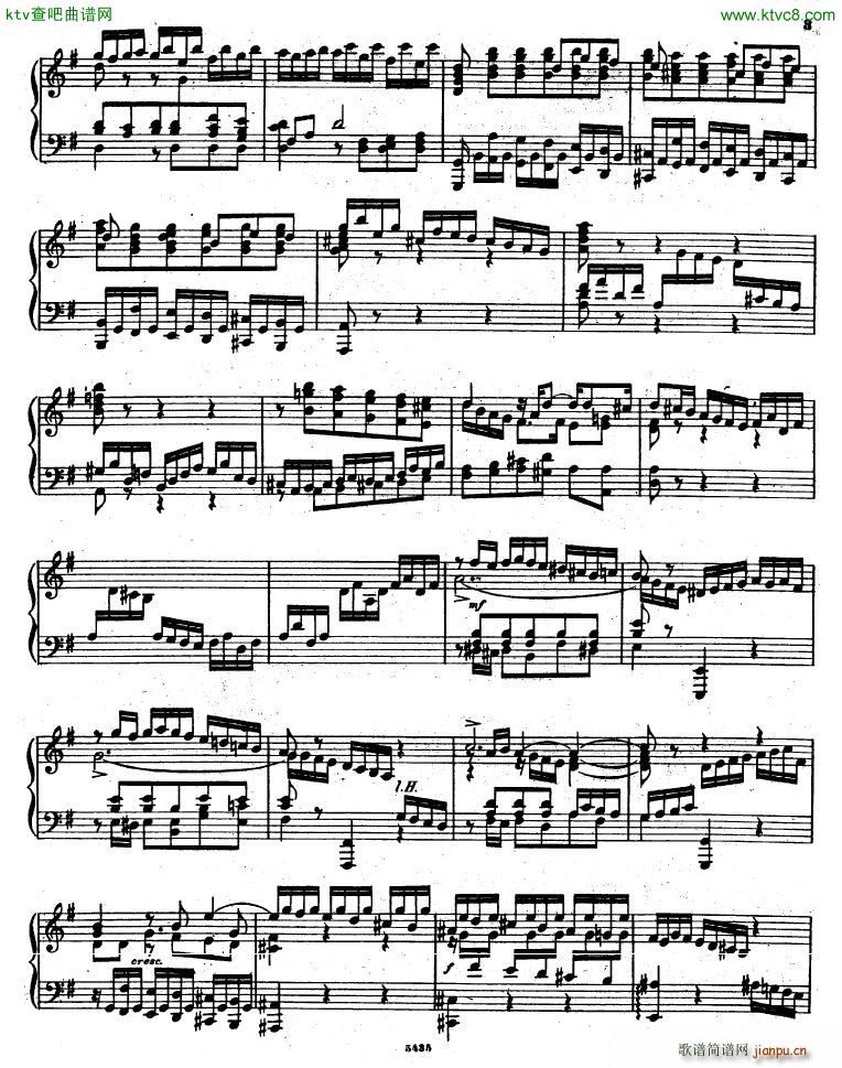 Bach D Albert Prelude and fugue in g major(V)3