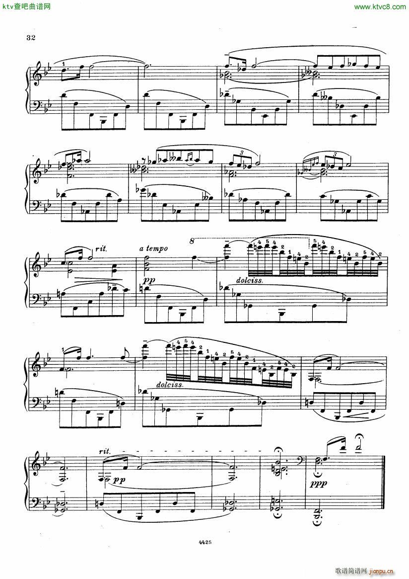 Bortkiewicz 10 Preludes Op 33(V)32
