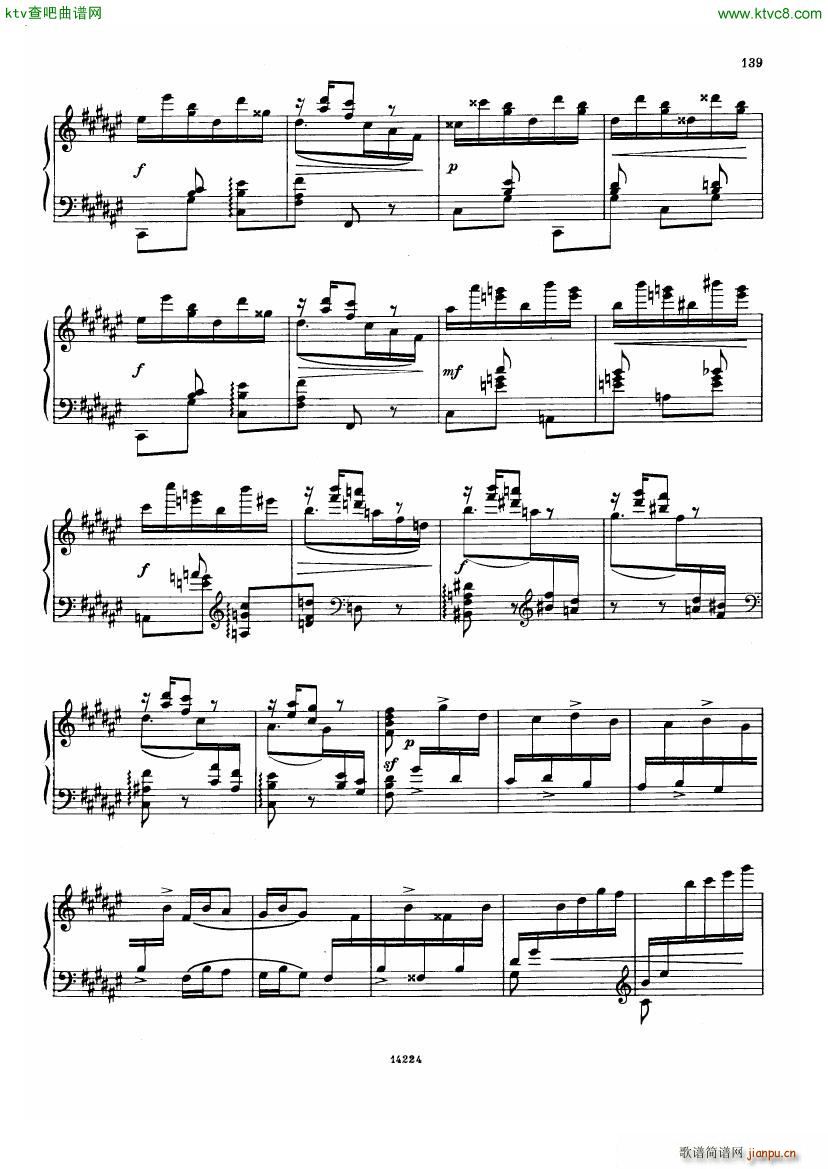 Balakirev Scherzo No 3(V)14