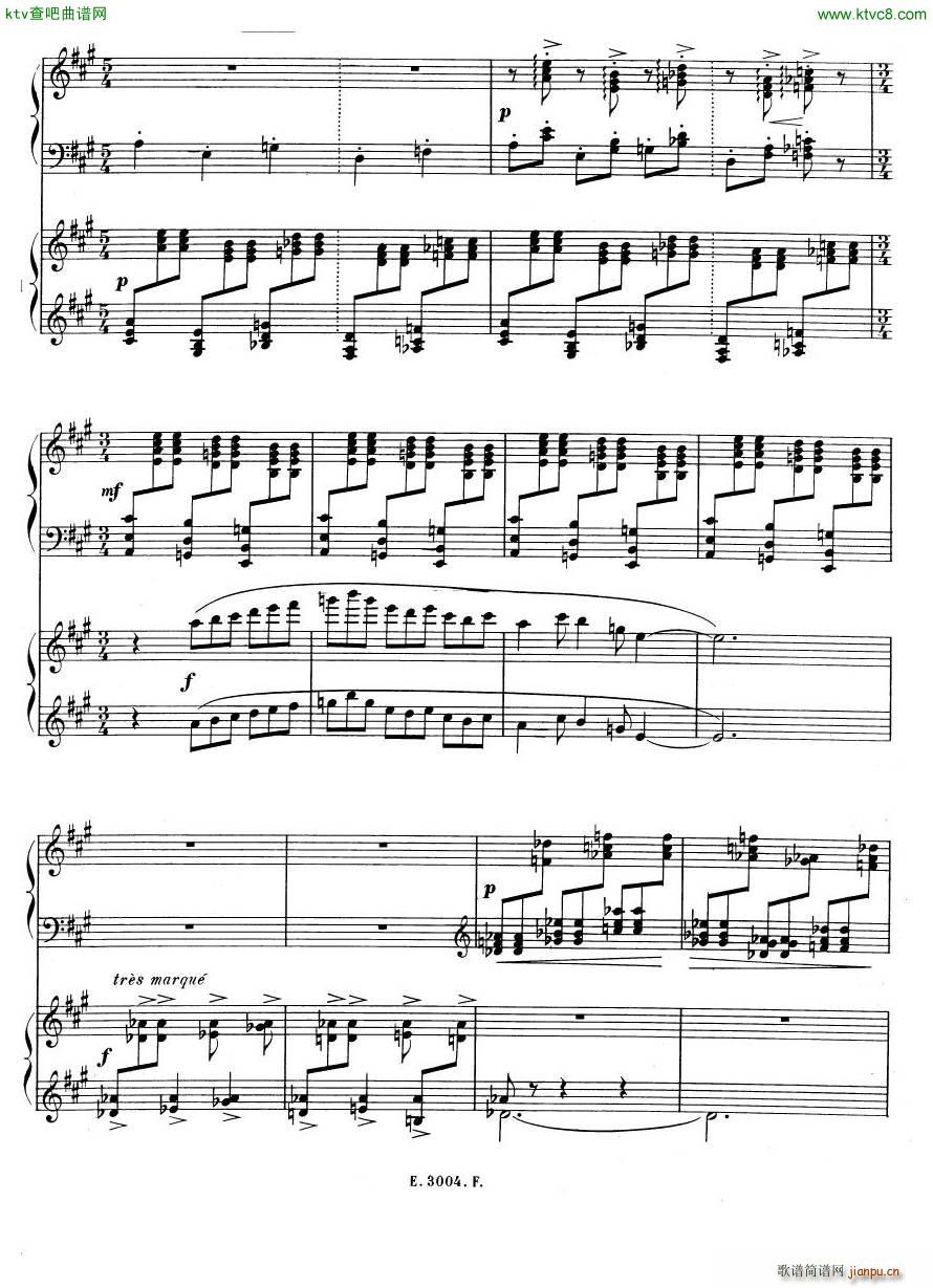 Debussy Ravel 3 Nocturnes 2pno(V)10