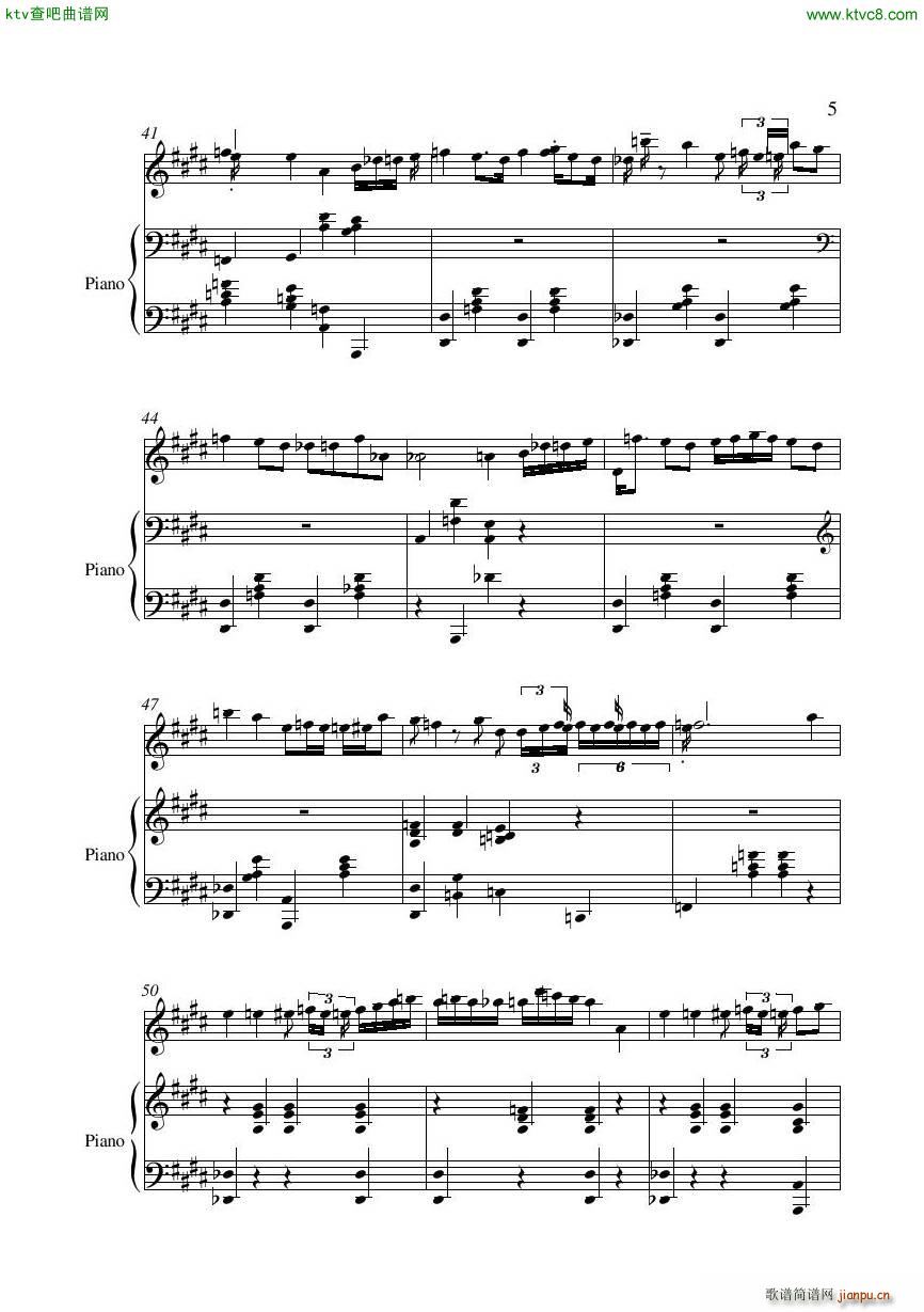 Chopin Variations Rossini flute piano(V)5