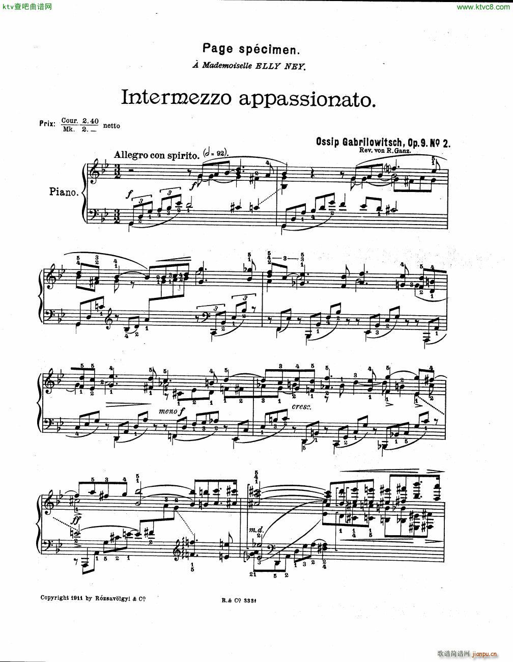 Blanchet Op 15 no 3 Polonaise(V)8
