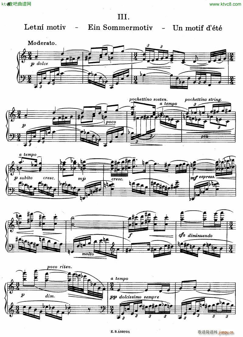 Hlobil 3 piano pieces op 2(V)6