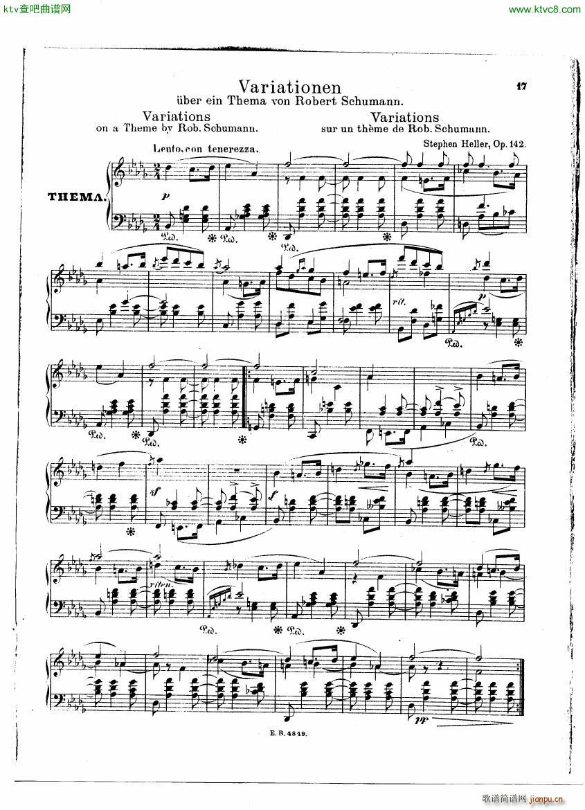 heller schumann variation 1(V)1