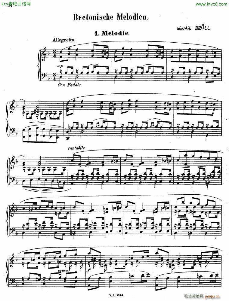 Brull bretonische melodien op 45(V)1