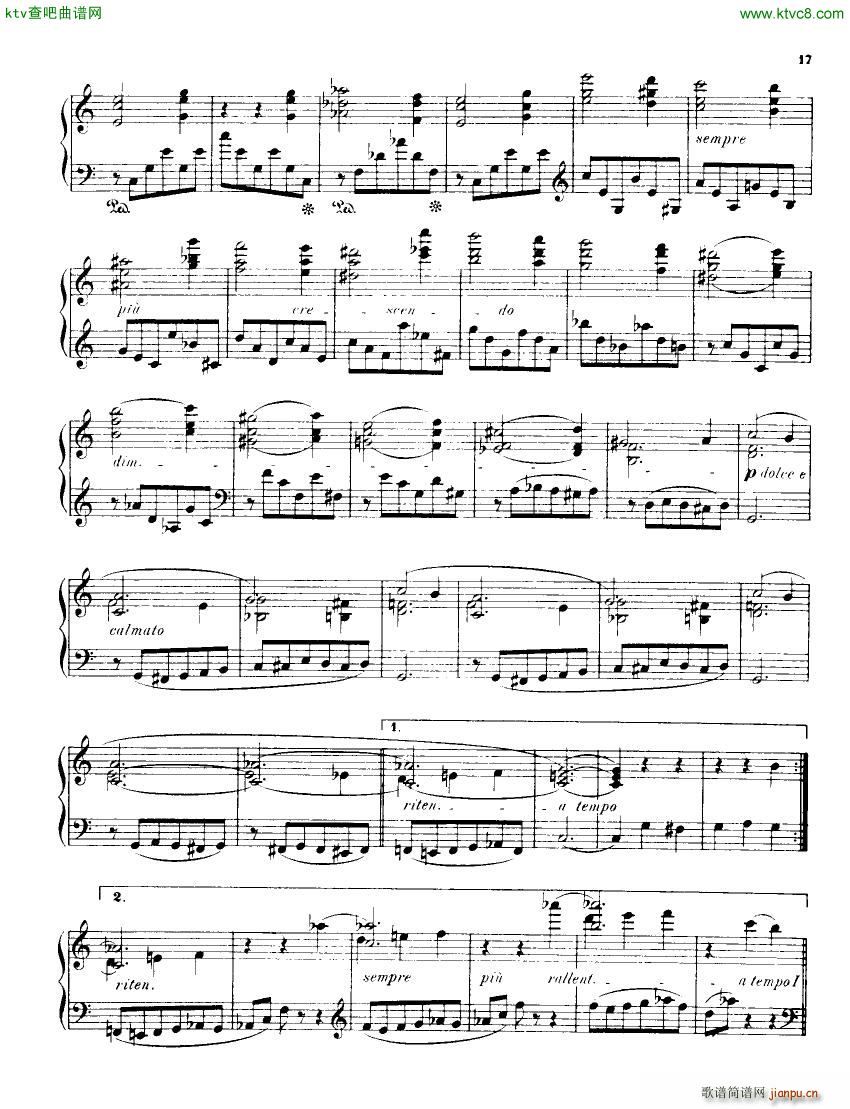 Indy Petite Sonate dans la forme classique op9(V)15