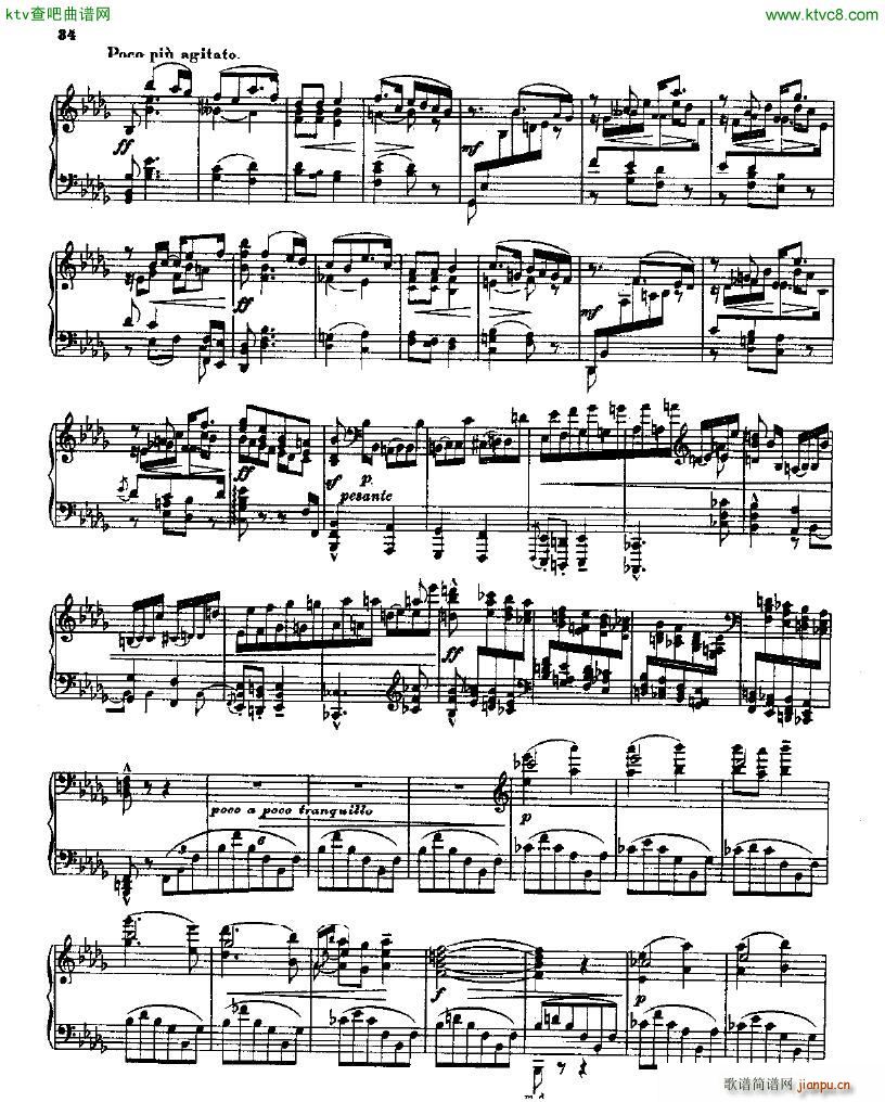 Balakirev Piano Sonata In B Flat Minor(V)33