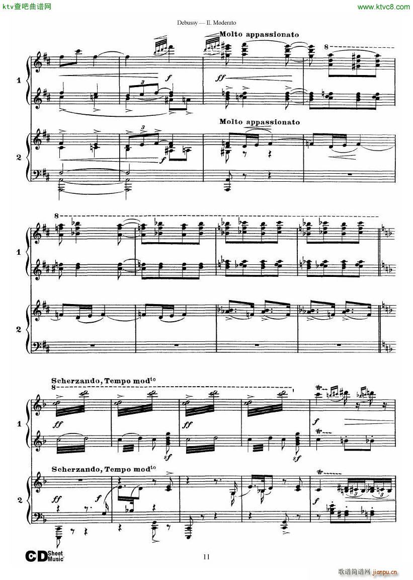 Debussy Printemps II(V)11