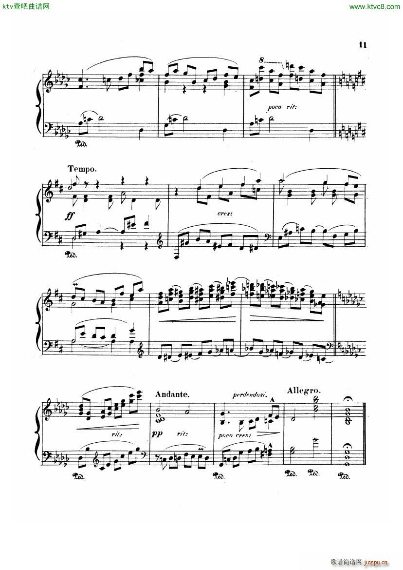 Albeniz op 82 Piano Sonata no 5(V)11