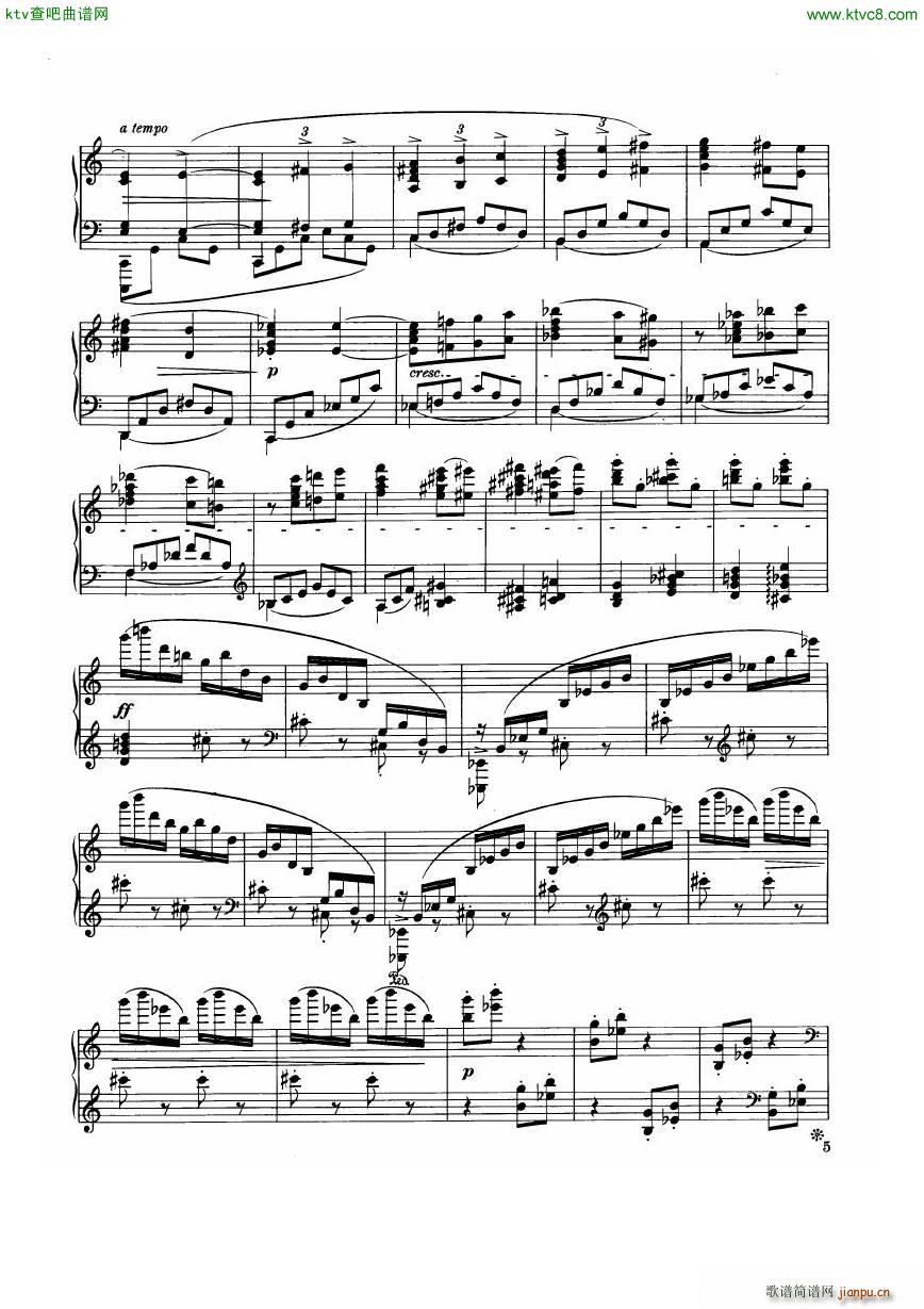 Dohnnyi op 11 Four Rhapsodies(V)32