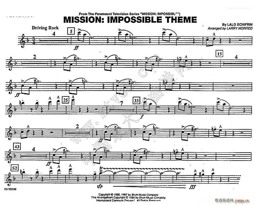 MISSION IMPOSSIBLE THEME L(zhng) ̵(ѺV)1