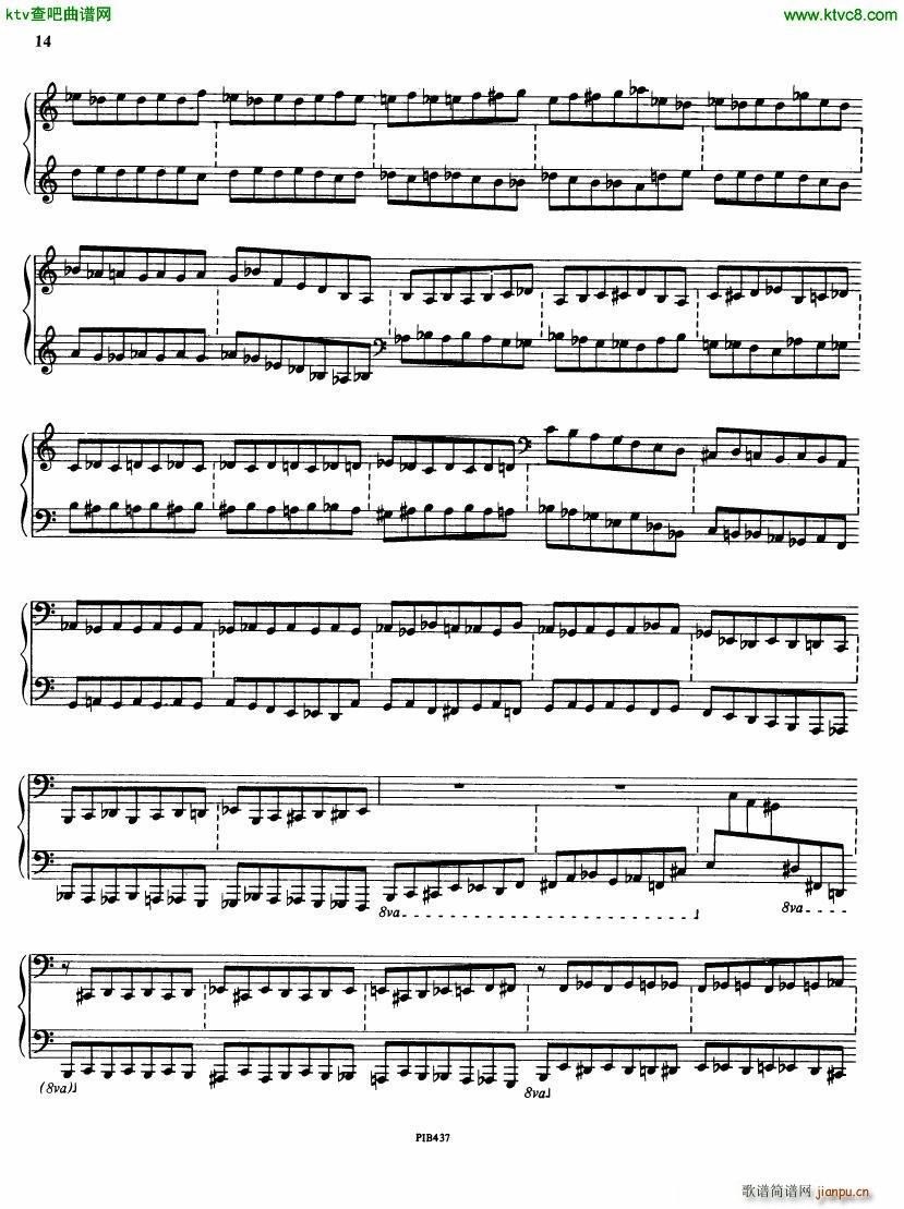 Ginastera op 53 Sonata No 2(V)14
