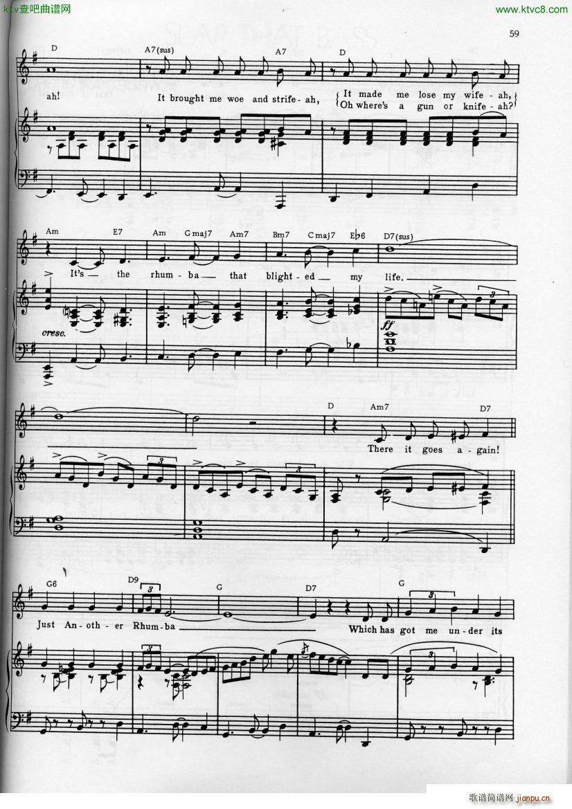 Gershwin Just Another Rhumba pages 5 8(V)3