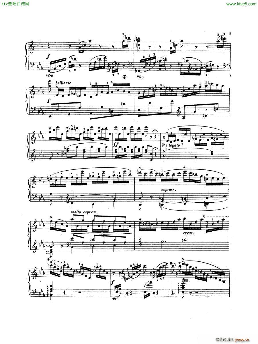 Bennett Toccata in C minor(V)7