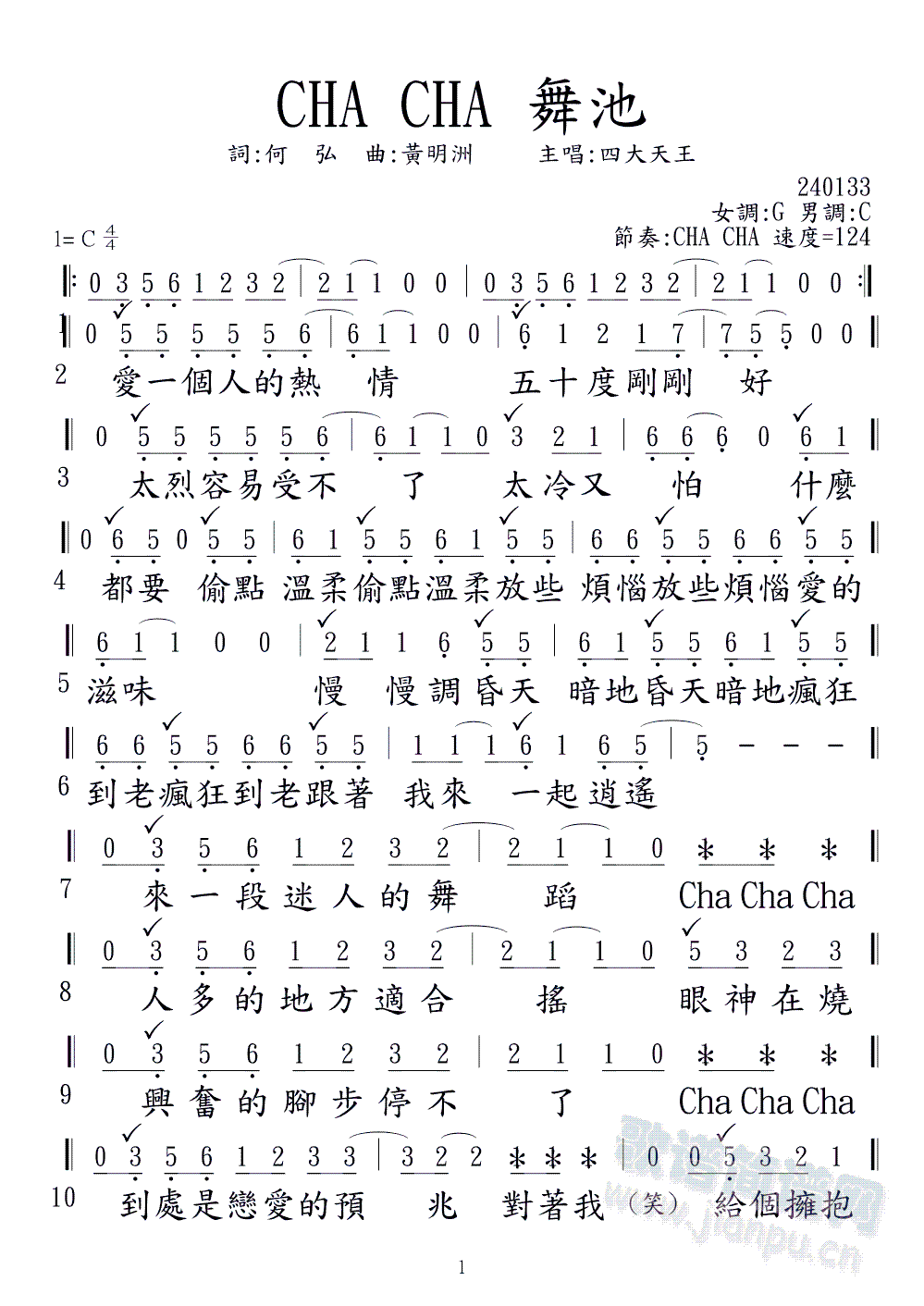CHA CHA(ָV)1