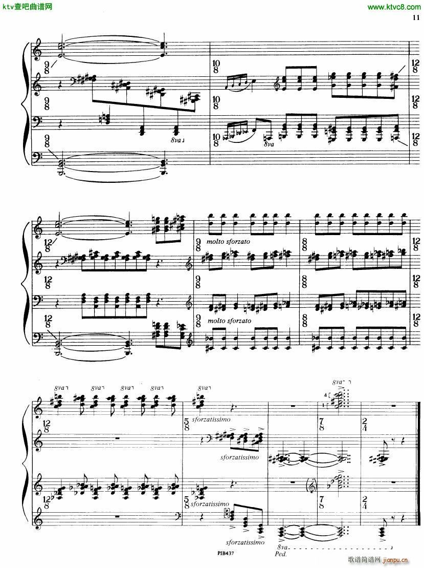 Ginastera op 53 Sonata No 2(V)11