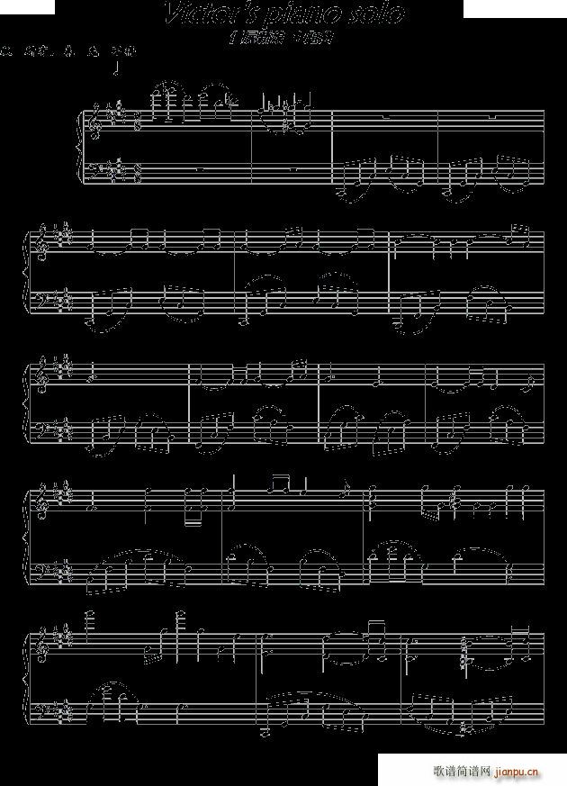 victors piano solo ٰ } V(V)1