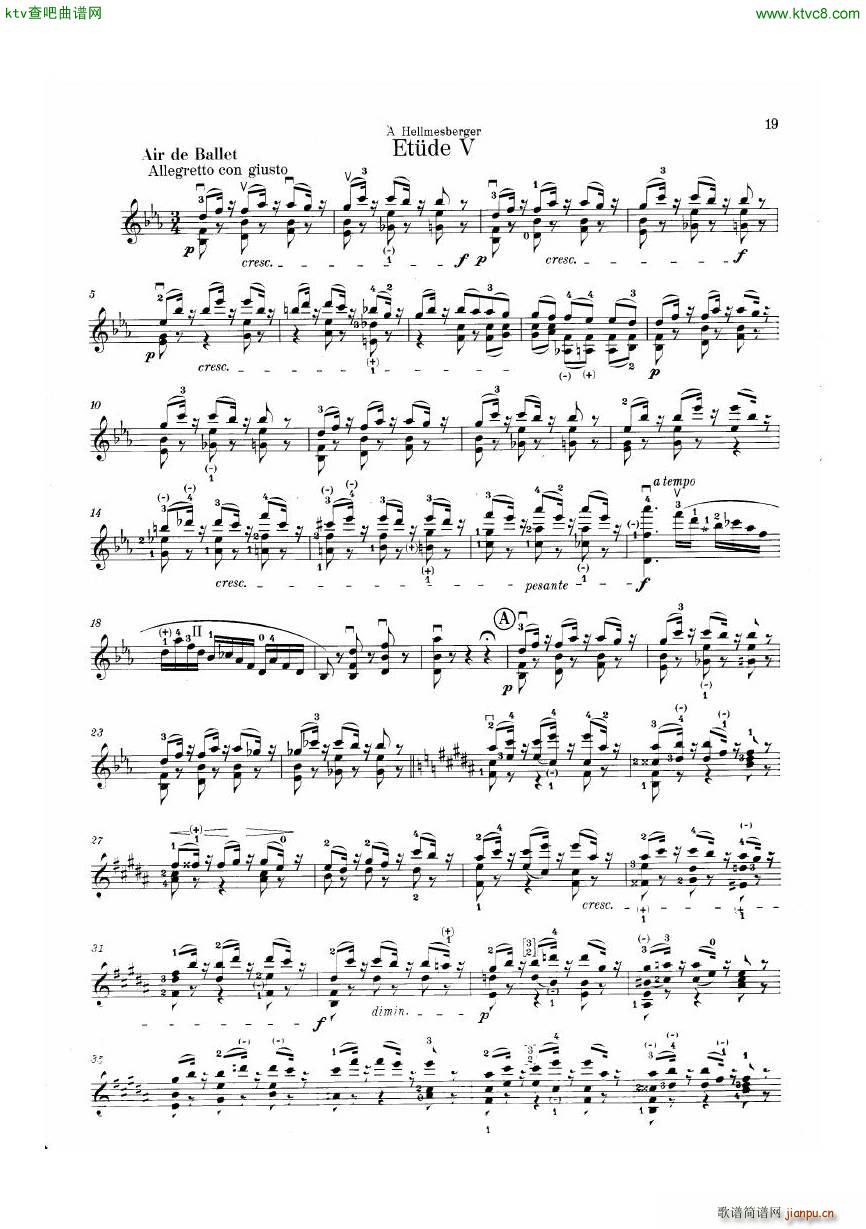 H W Ernst 6 Polyphonic Studies(V)18