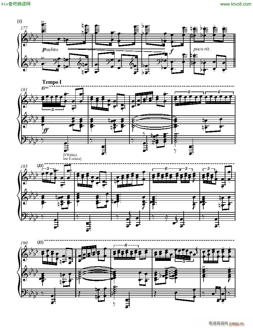 Sousa Horowitz The Stars Stripes Forever(V)10