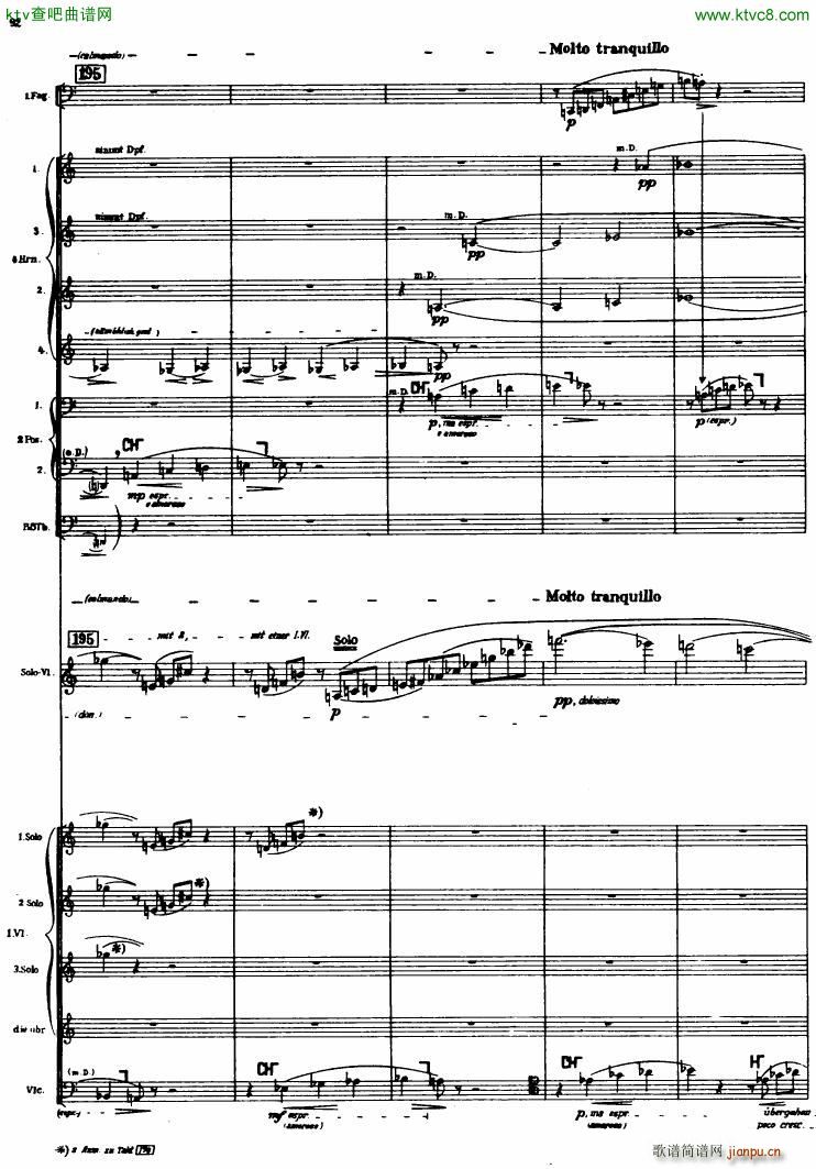 Berg Violin Concerto Score (V)10