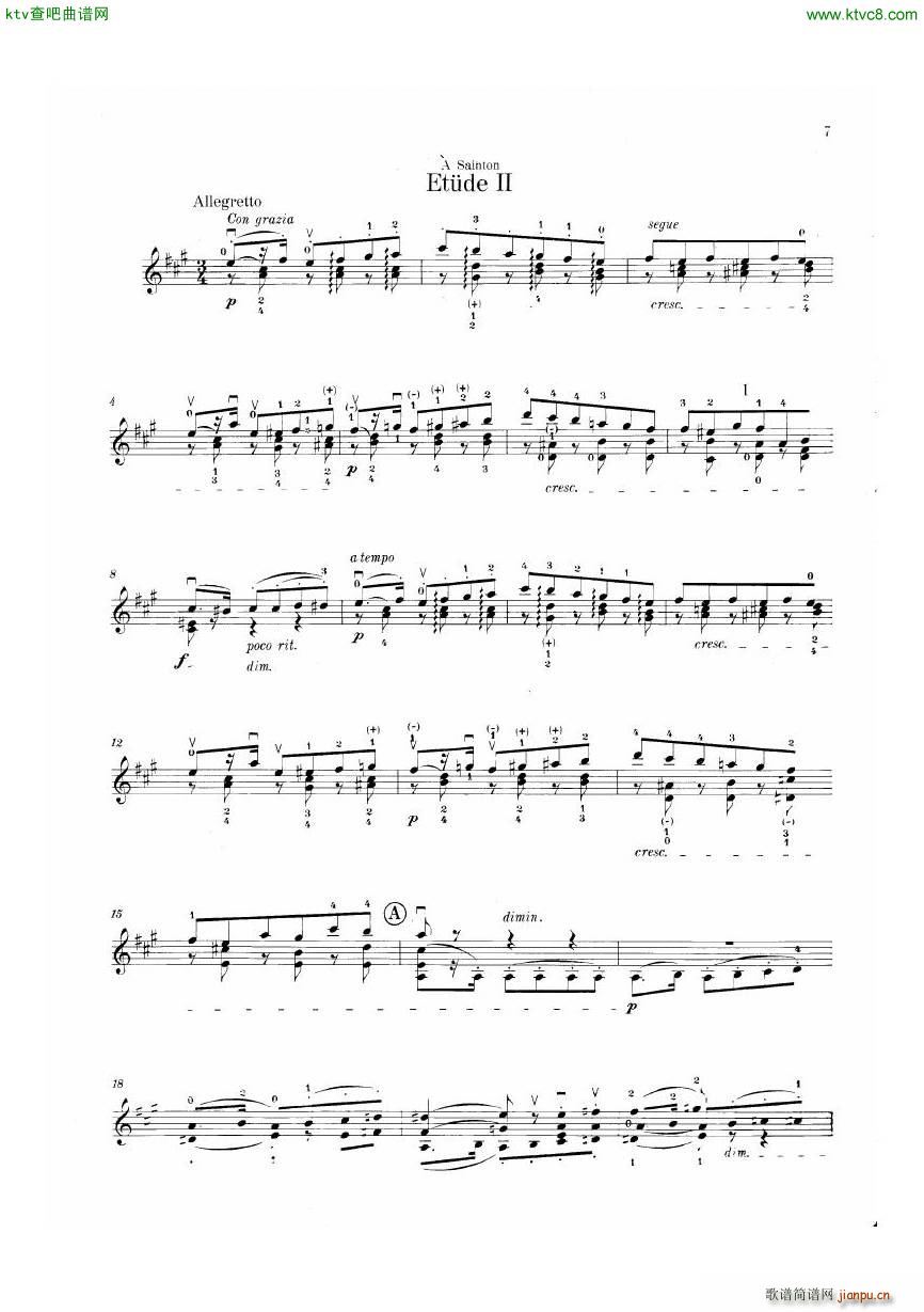 H W Ernst 6 Polyphonic Studies(V)6
