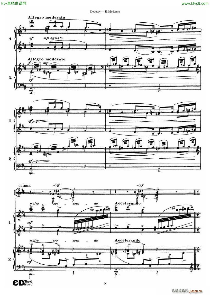 Debussy Printemps II(V)5