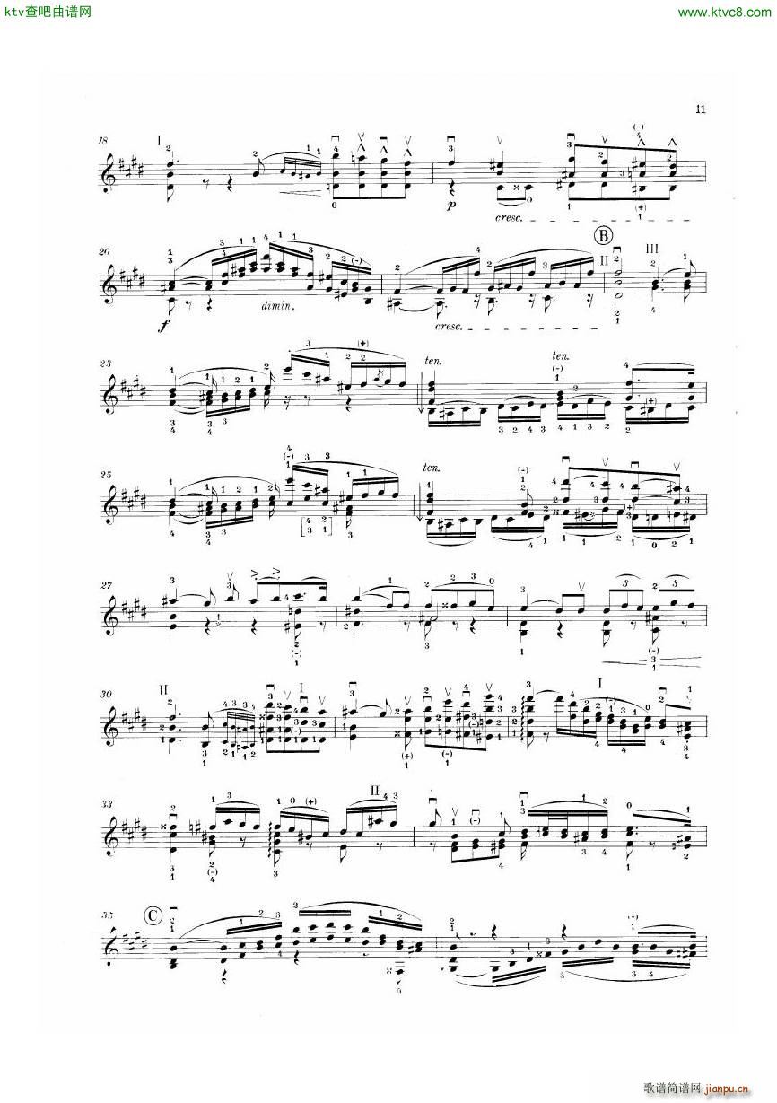 H W Ernst 6 Polyphonic Studies(V)10