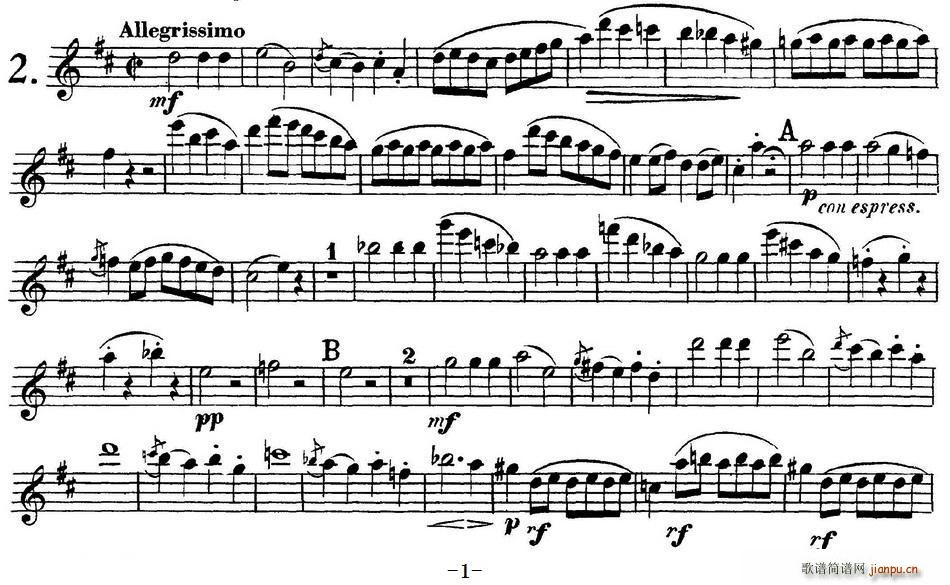 (k)L(zhng)Ѷྚ(x)Op 10 Flute 1 No 2(ѺV)1