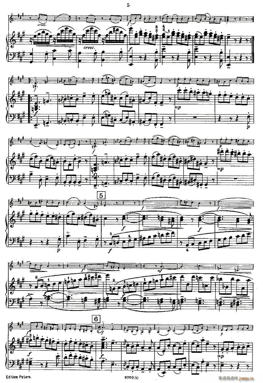 Mozart Violin Sonata No 1 KV 305 һСQ(СV)5