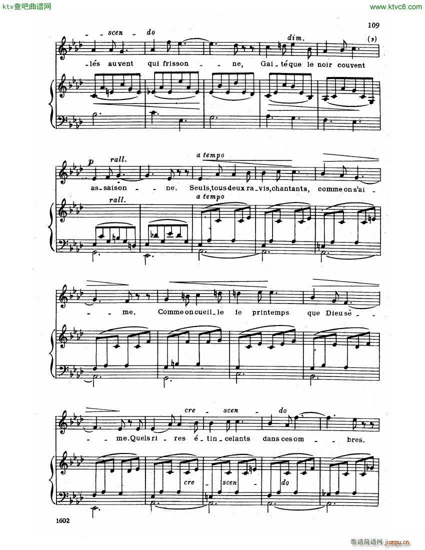 Faure 30 Songs (V)25