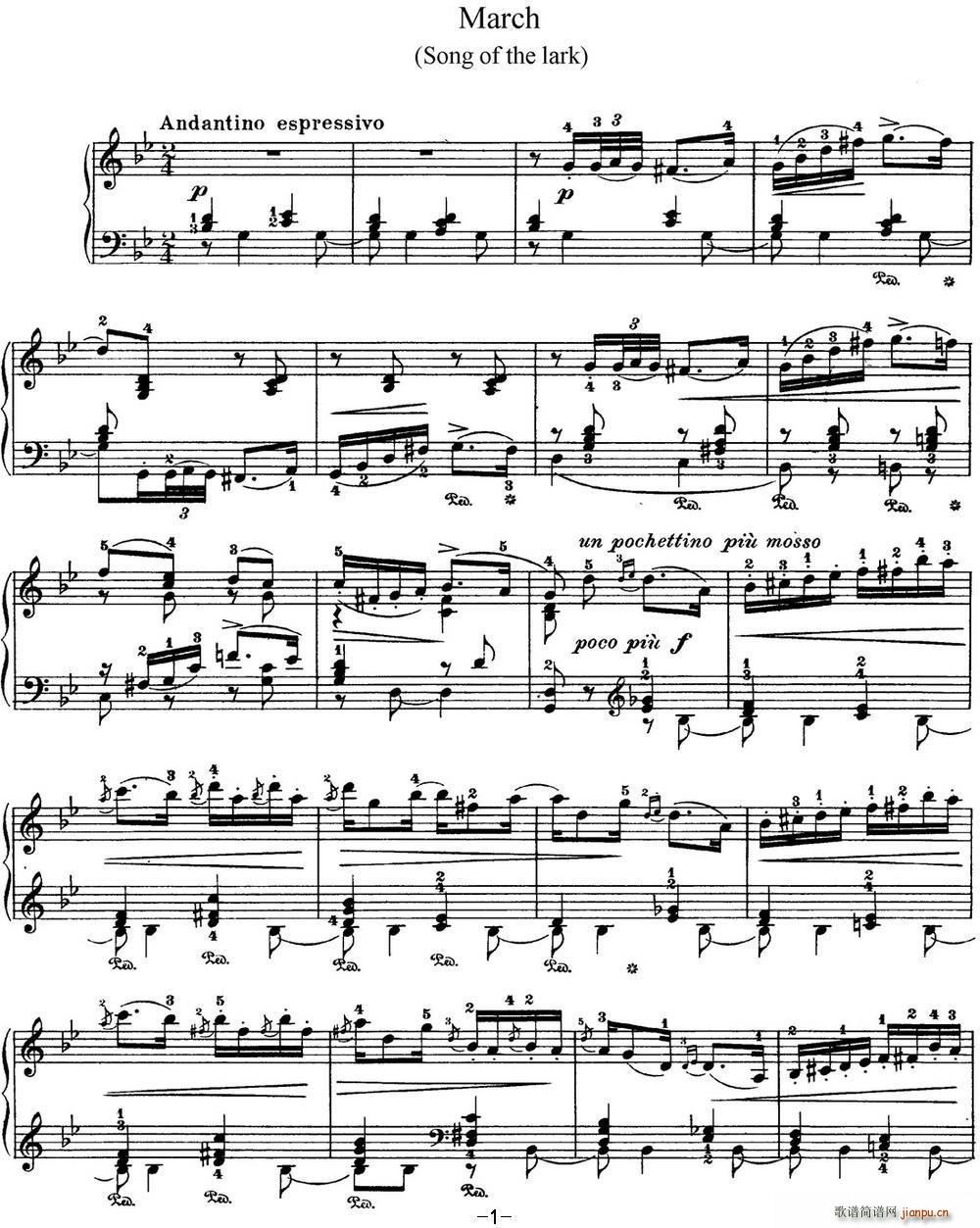 ɷ˹ ļ 3 ȸ֮ gС{(dio) Song of the Lark G minor(V)1