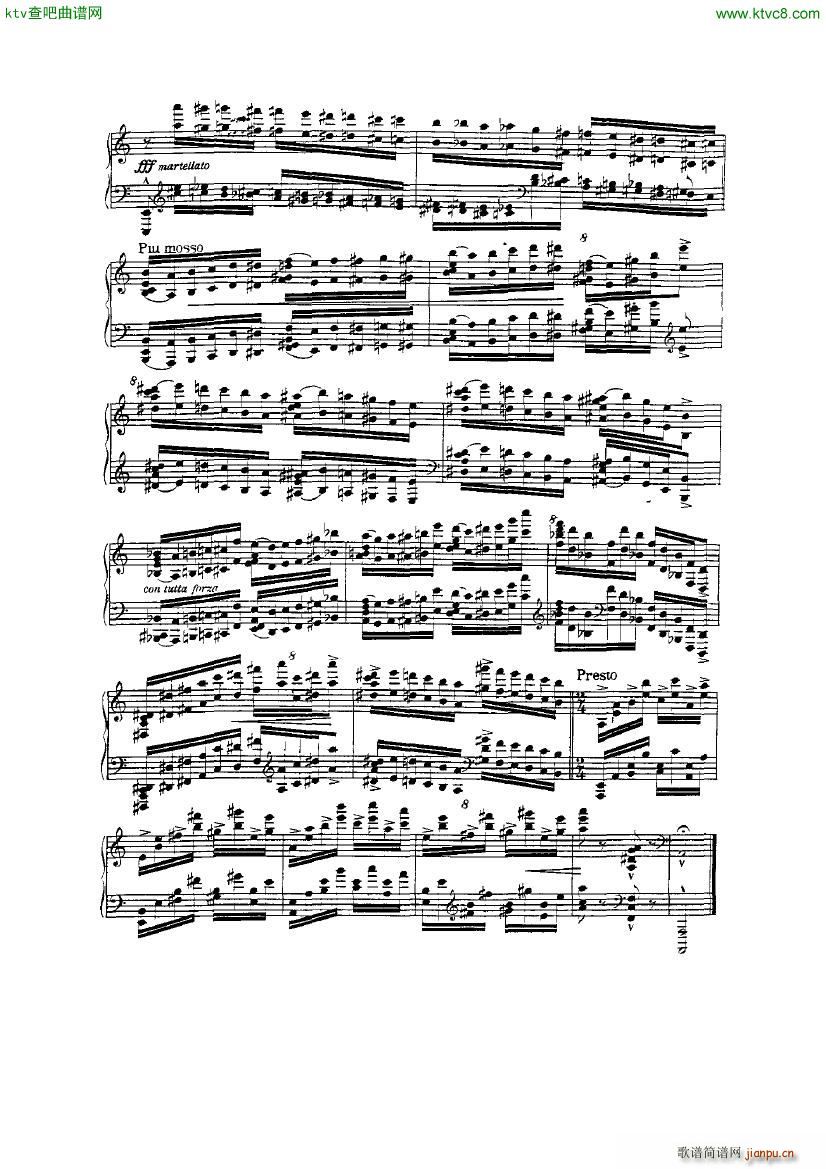 Friedman op 47b Paganini Studien(V)16