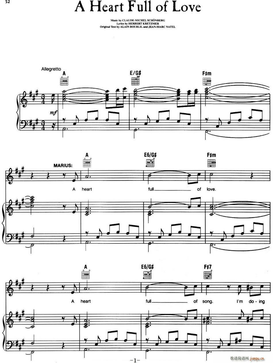 A Heart Full of Love  K Les Miserables x(ʮּ)1