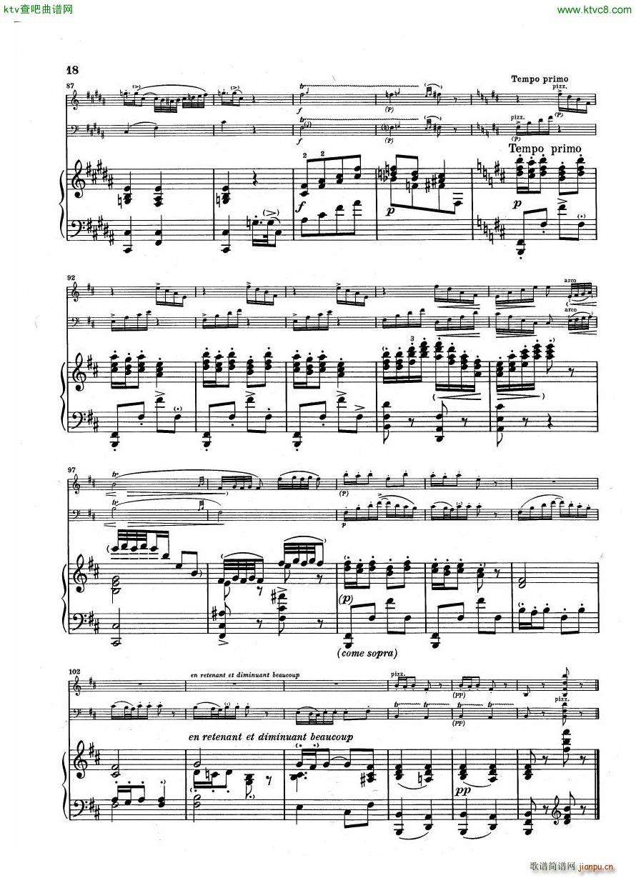 Debussy Trio en Sol(V)18