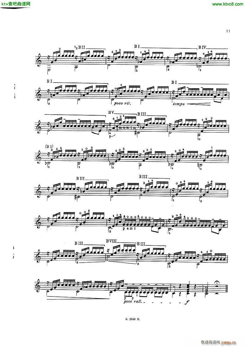 Mauro Giuliani 6 Preludi op 83(V)10