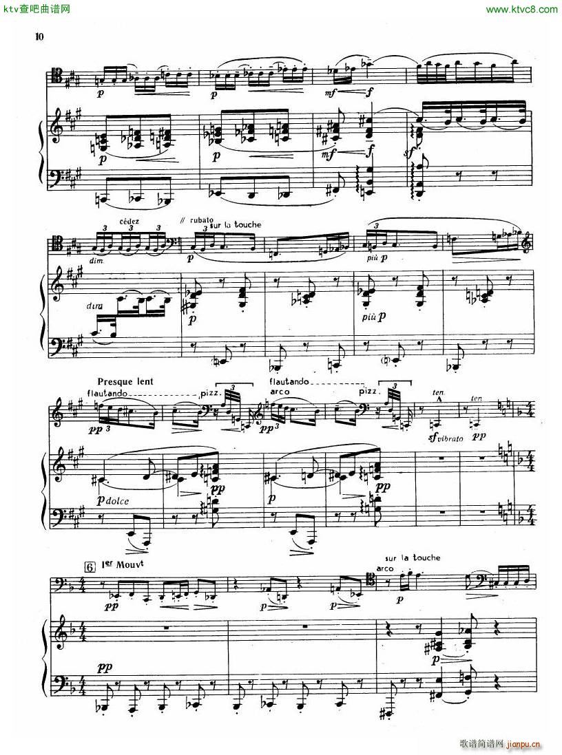 Debussy Sonata for Cello and Piano(V)9