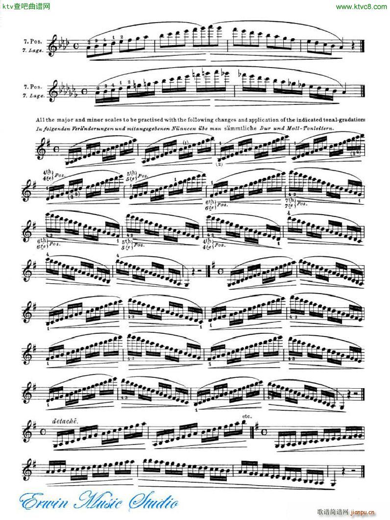 _ 24׾(x)Pierre Rode 24 Studi Per violino I IX(ʮּ)6