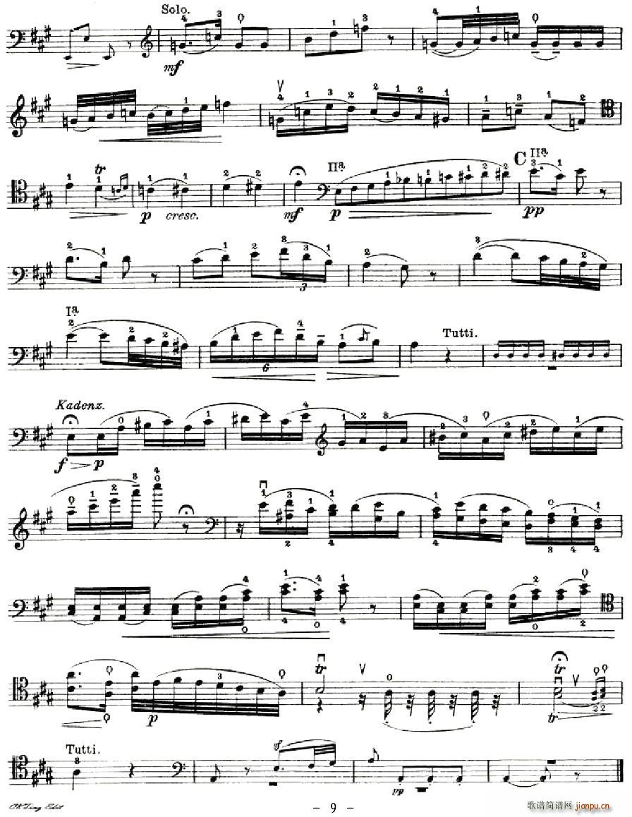 J. Haydn Concerto in D Major(V)9