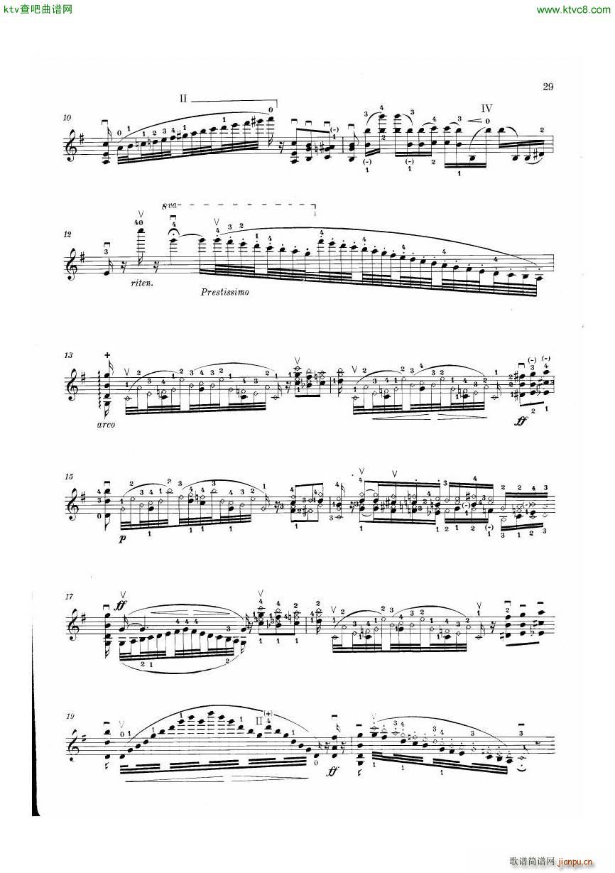 H W Ernst 6 Polyphonic Studies(V)28