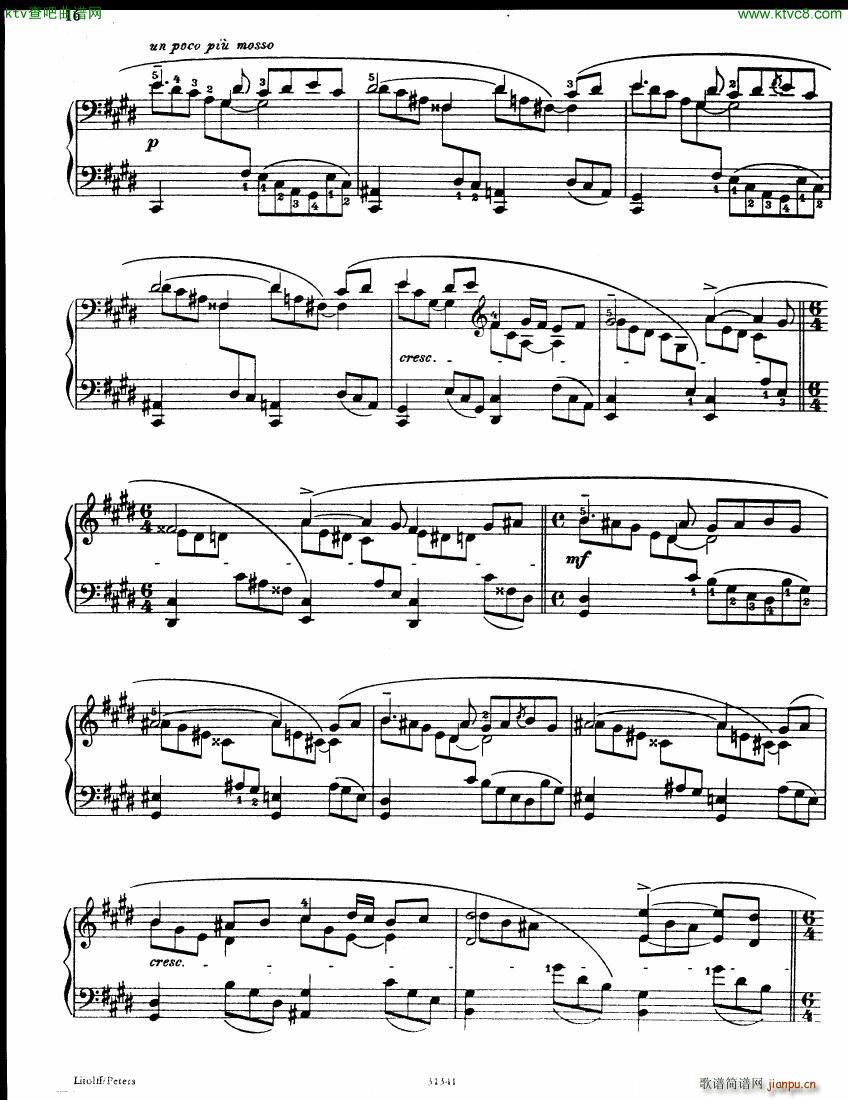 Bortkiewicz Op 42 Ballade and Op 46 Elegie(V)16